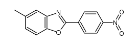 5-methyl-2-(4-nitrophenyl)-1,3-benzothiazole Structure