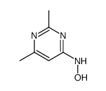 4(1H)-Pyrimidinone, 2,6-dimethyl-, oxime (9CI) Structure