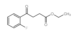 4-(2-氟苯基)-4-氧代丁酸乙酯结构式