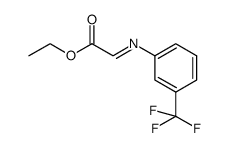 ethyl 2-((3-(trifluoromethyl)phenyl)imino)acetate Structure