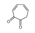 cyclohepta-3,5-diene-1,2-dione Structure