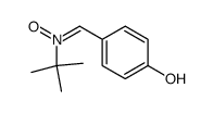 4-hydroxyphenyl N-tert-butylnitrone Structure