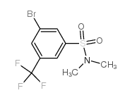 3-Bromo-N,N-dimethyl-5-(trifluoromethyl)benzenesulfonamide structure