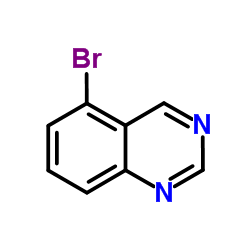 5-溴喹唑啉结构式