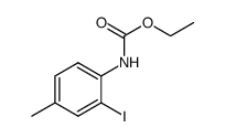 ethyl (2-iodo-4-methylphenyl)carbamate Structure