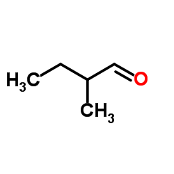 2-Methylbutanal Structure