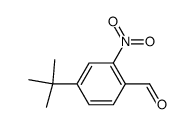 4-(1,1-dimethylethyl)-2-nitrobenzaldehyde Structure