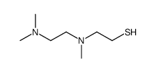 N,N,N'-三甲基-N'-硫代乙基乙二胺结构式