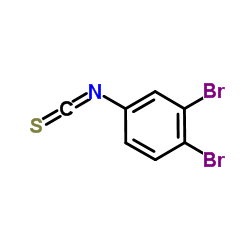 1,2-Dibromo-4-isothiocyanatobenzene结构式