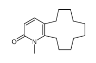 5,6,7,8,9,10,11,12,13,14-Decahydro-1-methylcyclododecapyridin-2(1H)-on结构式