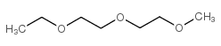 Diethylene glycol ethyl methyl ether structure