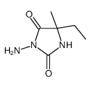 3-AMINO-5-ETHYL-5-METHYL-IMIDAZOLIDINE-2,4-DIONE Structure