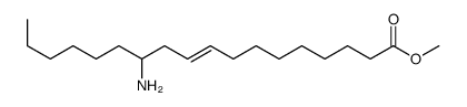 methyl 12-aminooctadec-9-enoate Structure
