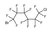 1-bromo-6-chloro-1,1,2,2,3,3,4,4,5,5,6,6-dodecafluorohexane Structure