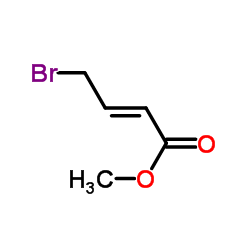 4-溴巴豆酸甲酯结构式