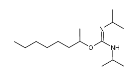 octan-2-yl N,N'-diisopropylcarbamimidate Structure