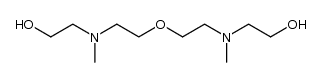 3,9-dimethyl-6-oxa-3,9-diaza-undecane-1,11-diol Structure