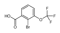 2-Bromo-3-carboxy-alpha,alpha,alpha-trifluoroanisole结构式