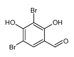 3,5-二溴-2,4-二羟基苯甲醛结构式