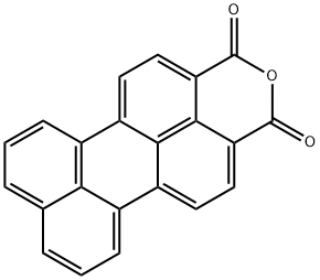 苝-3,4-二羧酸酐结构式