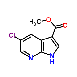 5-氯-1H-吡咯并[2,3-b]吡啶-3-羧酸甲酯图片