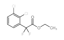 2-(2,3-二氯苯基)-2,2-二氟乙酸乙酯结构式