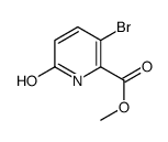 3-溴-6-羟基吡啶甲酸甲酯结构式