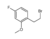 1-(2-Bromoethyl)-4-fluoro-2-methoxybenzene Structure