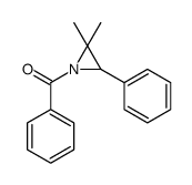 (2,2-dimethyl-3-phenylaziridin-1-yl)-phenylmethanone Structure