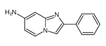 2-Phenylimidazo[1,2-a]pyridin-7-amine结构式