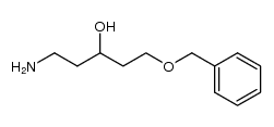 (+/-)-1-amino-5-(benzyloxy)pentan-3-ol Structure
