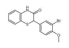 2-(3-bromo-4-methoxyphenyl)-2H-benzo[b][1,4]thiazin-3(4H)-one Structure