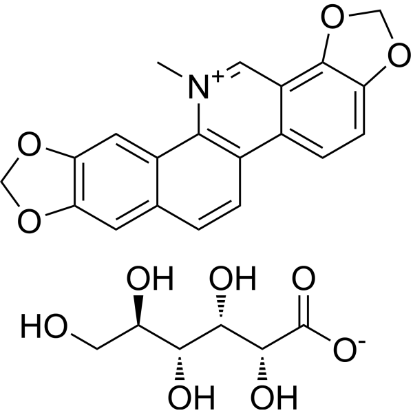 Sanguinarine citrate structure