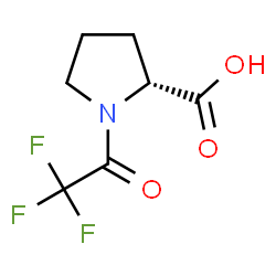 D-Proline, 1-(trifluoroacetyl)- (9CI) structure