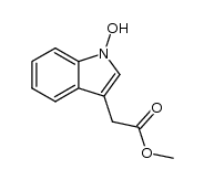 methyl 1-hydroxyindole-3-acetate Structure