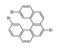 3,9,12-tribromodibenzo[c,g]phenanthrene结构式