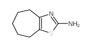 5,6,7,8-四氢-4H-环庚基[d][1,3]噻唑-2-胺结构式