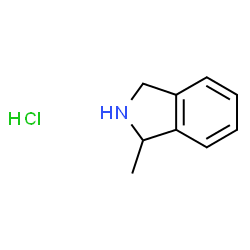 1-甲基-2,3-二氢-1H-异吲哚盐酸盐结构式