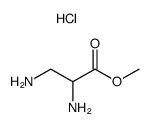 (S)-Methyl 2,3-diaminopropanoate dihydrochloride Structure