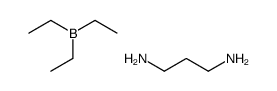 三乙基硼-1,3-丙二胺结构式