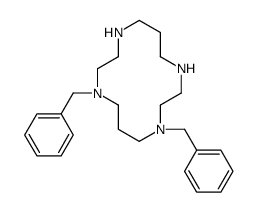 1,11-dibenzyl-1,4,8,11-tetrazacyclotetradecane Structure