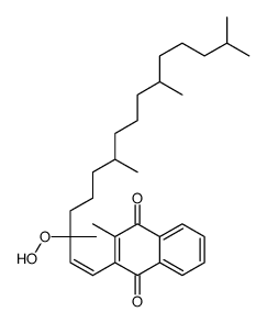 vitamin K1-hydroperoxide Structure