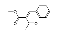 benzylideneacetoacetic acid methyl ester Structure