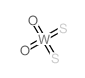 Tungstate(2-),dioxodithioxo-, diammonium, (T-4)- (9CI) Structure