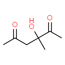 2,5-Hexanedione, 3-hydroxy-3-methyl- (9CI) Structure