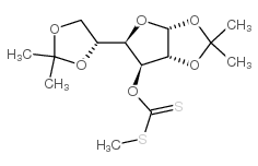 O-((3aR,5R,6S,6aR)-5-((R)-2,2-dimethyl-1,3-dioxolan-4-yl)-2,2-dimethyltetrahydrofuro[2,3-d][1,3]dioxol-6-yl) S-methyl carbonodithioate Structure