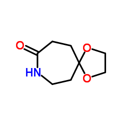 1,4-Dioxa-8-azaspiro[4.6]undecan-9-one结构式