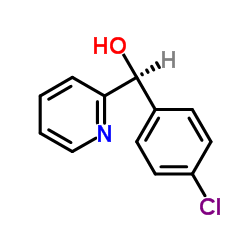 (S)-(4-氯苯基)(吡啶-2-基)甲醇结构式