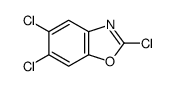 2,5,6-三氯苯并[d]噁唑结构式