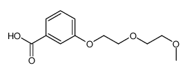 3-[2-(2-methoxyethoxy)ethoxy]benzoic acid Structure